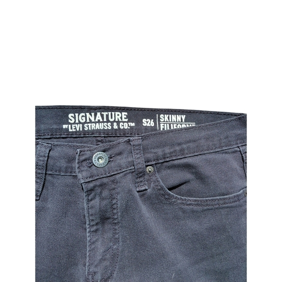 Levi's Gray Slim Straight Jeans Modern Fit - Picture 5 of 6